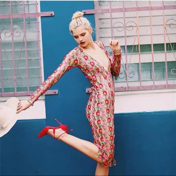 For Love And Lemons Dresses & Skirts - Brand new for love and lemons midi floral dress